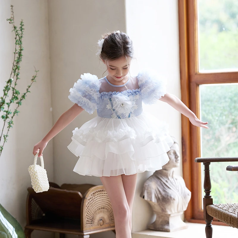 尤画2025夏季“芭蕾风”气质时髦优雅连衣裙68182