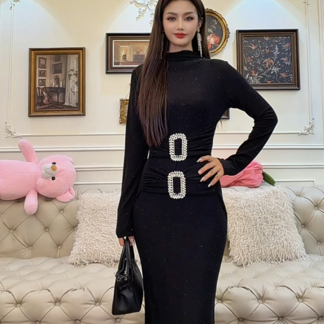 MADA 烫钻连衣裙（实体店款）