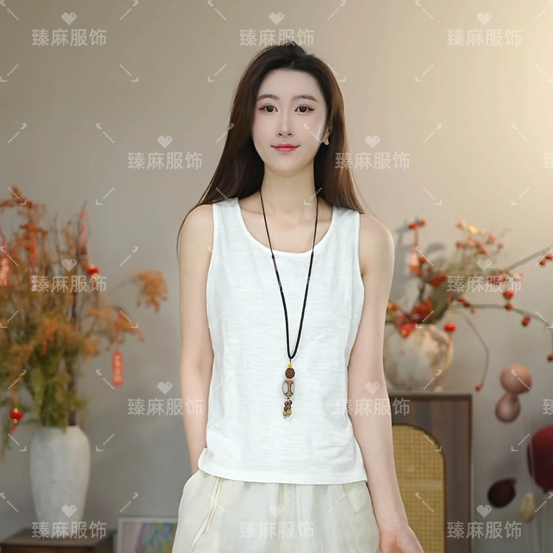 女装内搭纯色街头风背心慵懒风宽松吊带女士文艺休闲休闲风9076