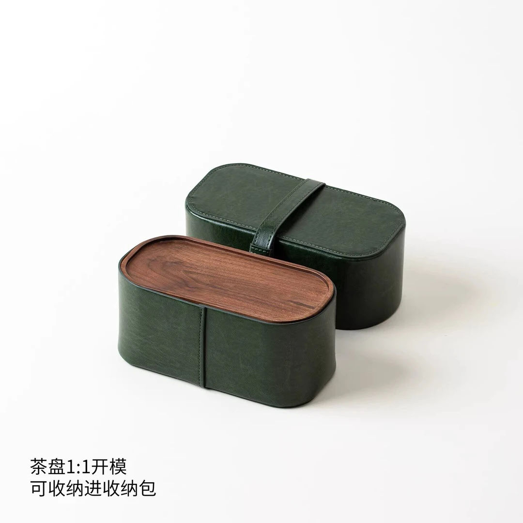 【绿野仙踪】便携式旅行茶具收纳包带软包内胆新款户外适用(不含壶)