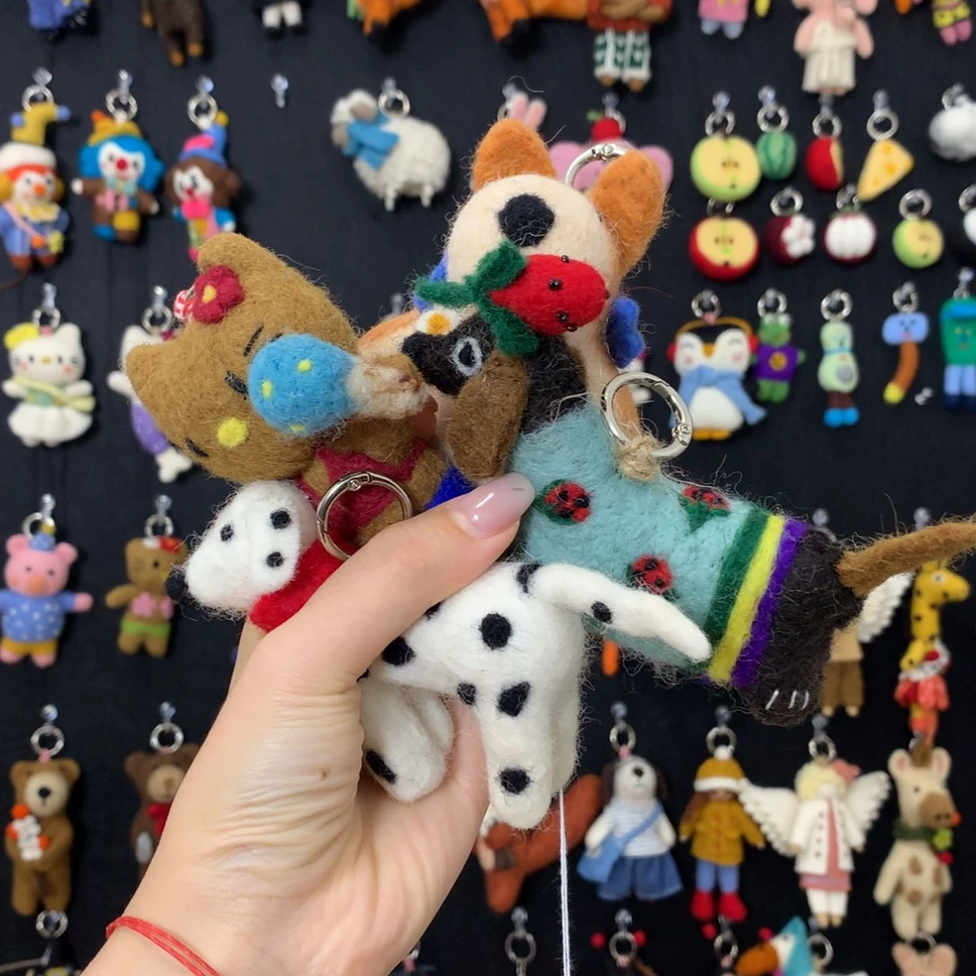 羊毛_*1羊毛毡四个