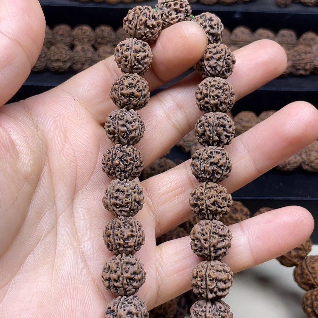 手串金刚菩提15mm蜂窝小金豆