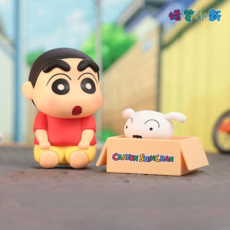 【开盒不退不H】TOPTOY蜡笔小新小白的日常系列盲盒公仔礼物摆件