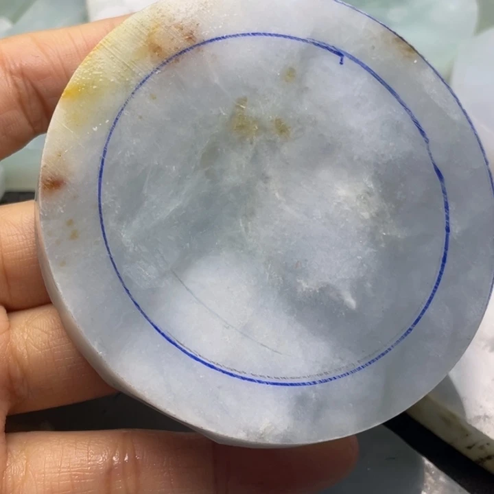 定制翡翠未镶嵌片料定制不退不换