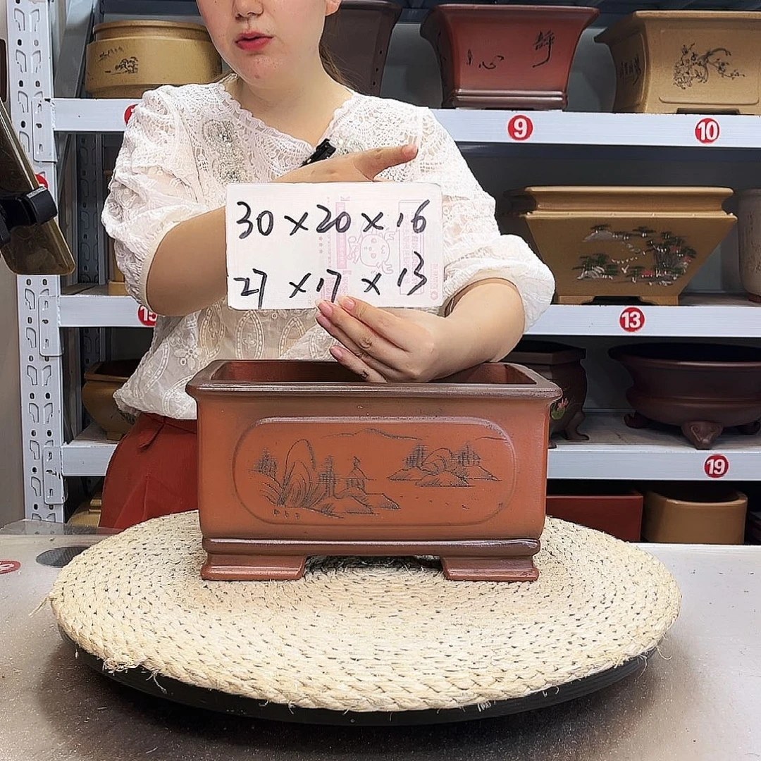 紫砂花盆紫砂花盆