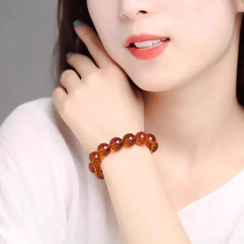 14mm净水茶泊精美手串-387