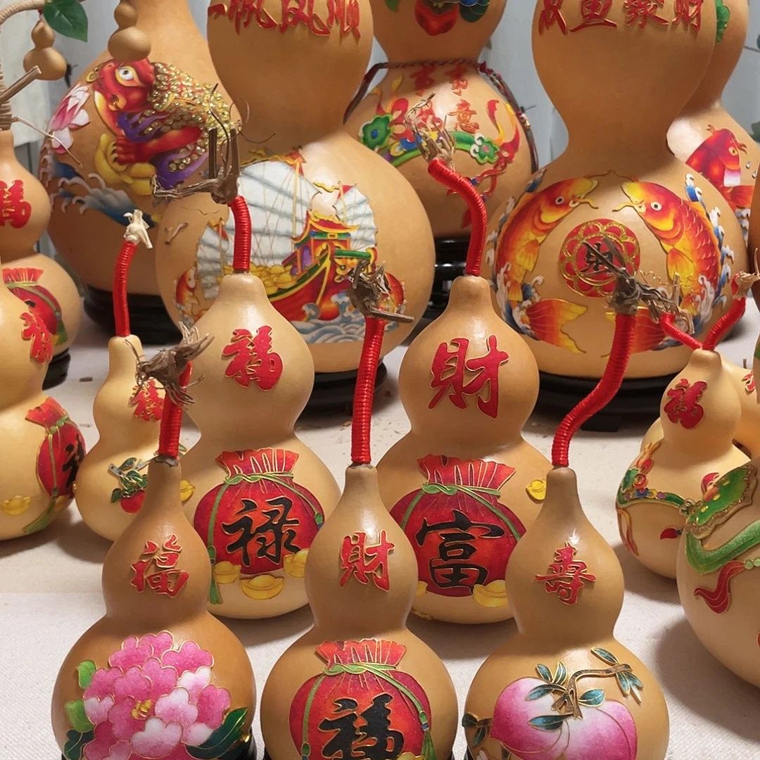 禅***心木葫芦福禄小号三个