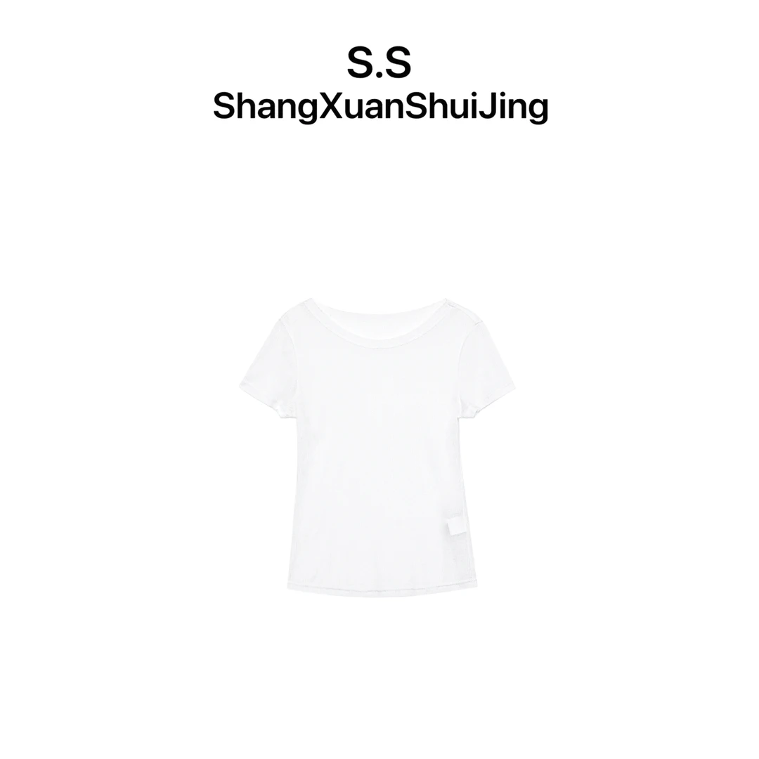 上玄水镜& 【简悠】品牌设计师女装 潮流百搭夏季上衣 S25226235