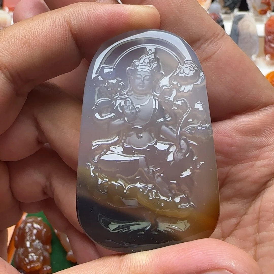 玛瑙/玉髓未镶嵌颈饰