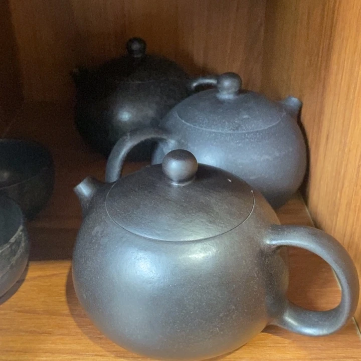 冰碛岩石雕茶壶西施壶