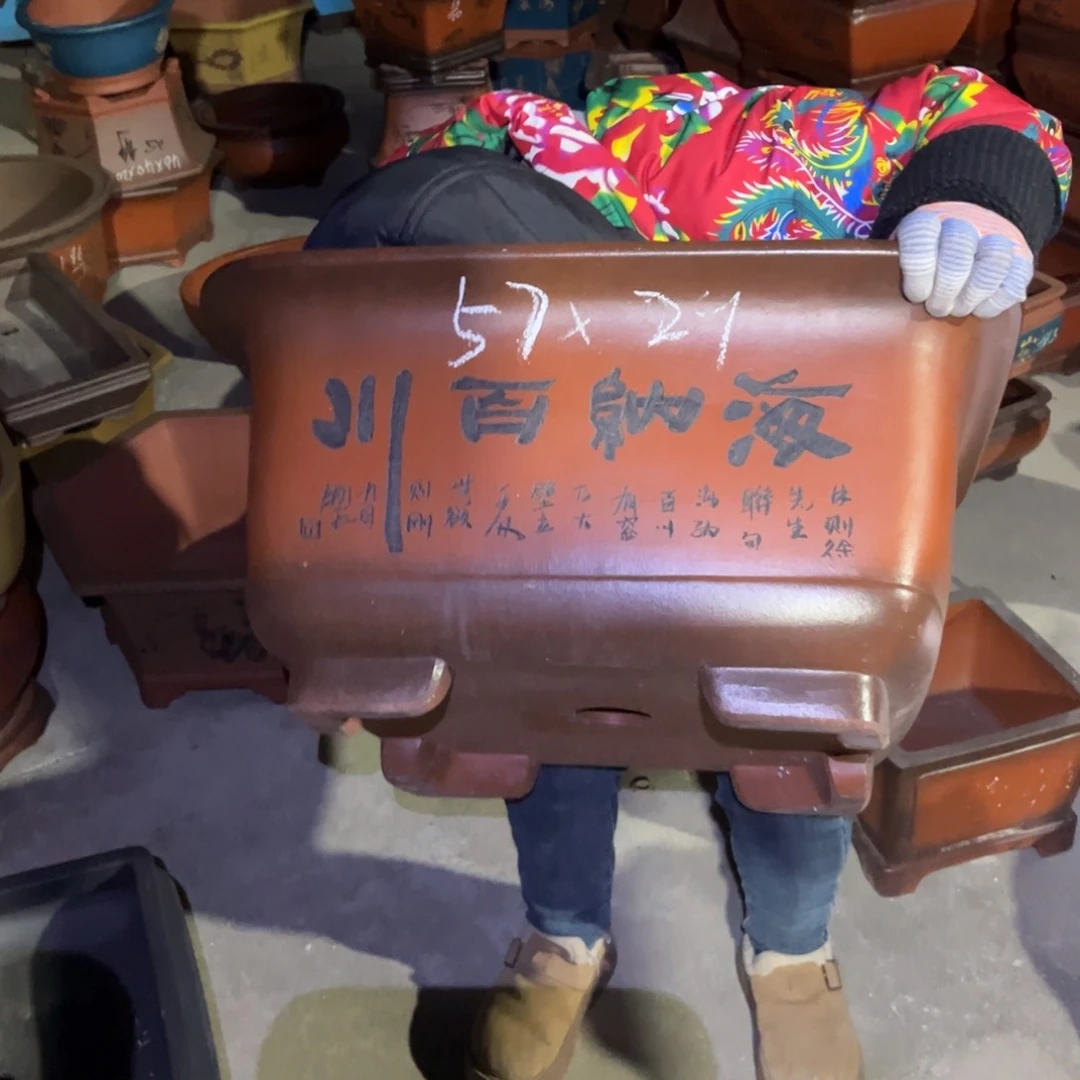 紫砂花盆盆景艺术