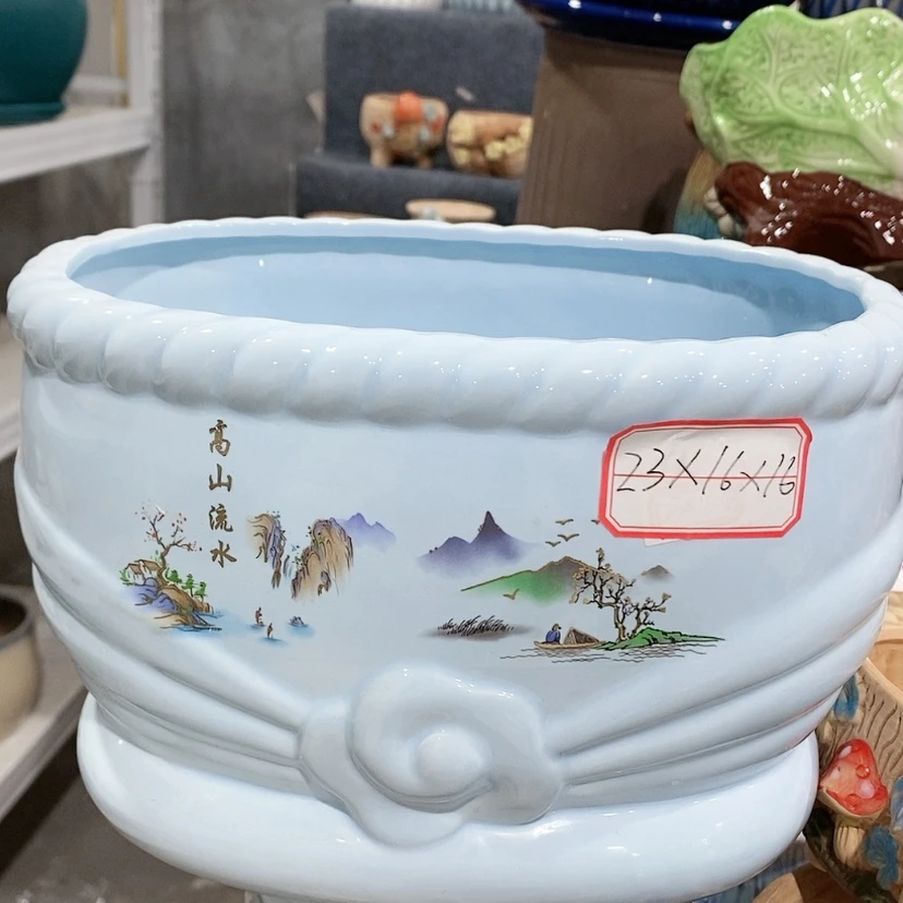 【闪购商品】陶瓷陶瓷花盆，多肉花盆