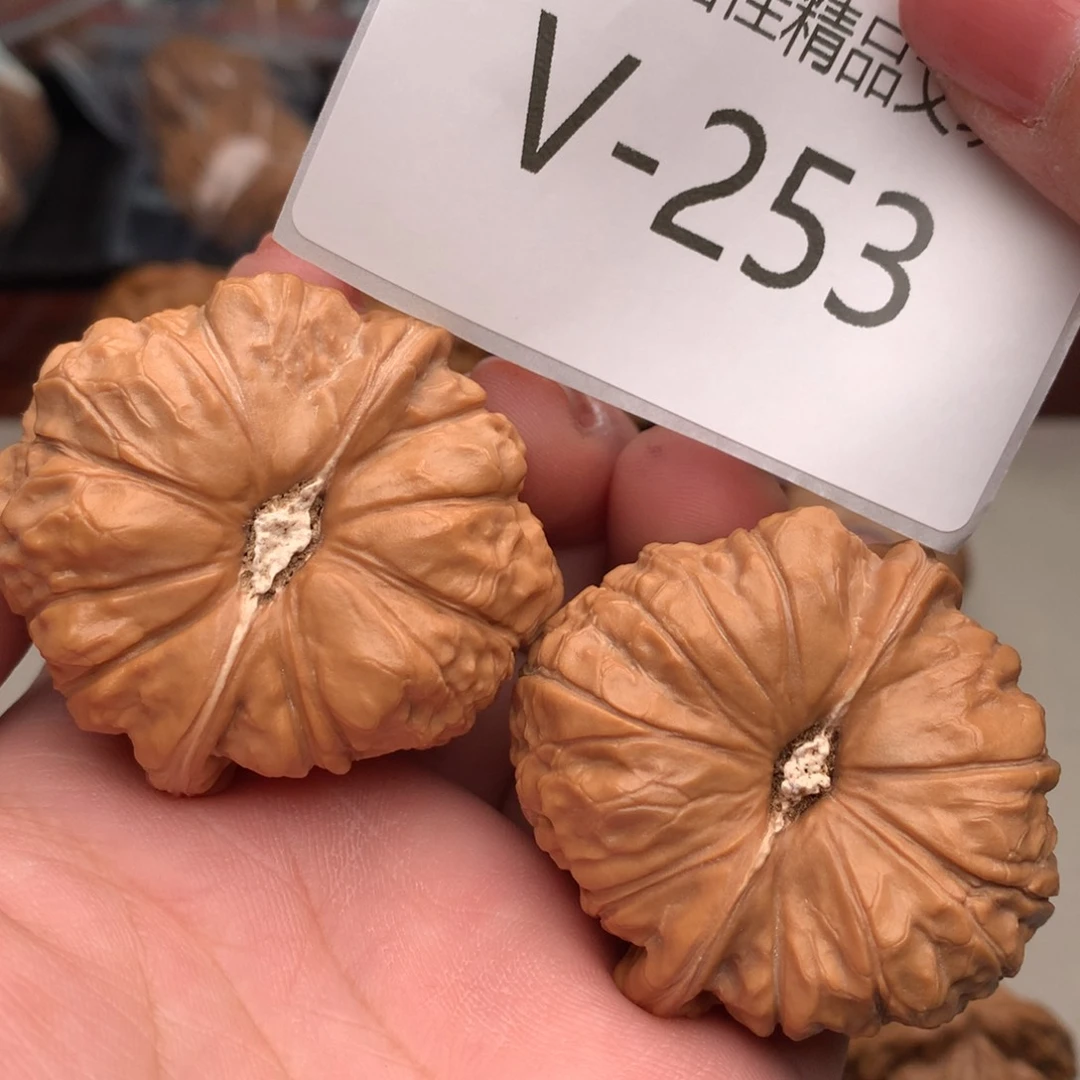 文玩核桃把件浩**气44南瓜墩……..