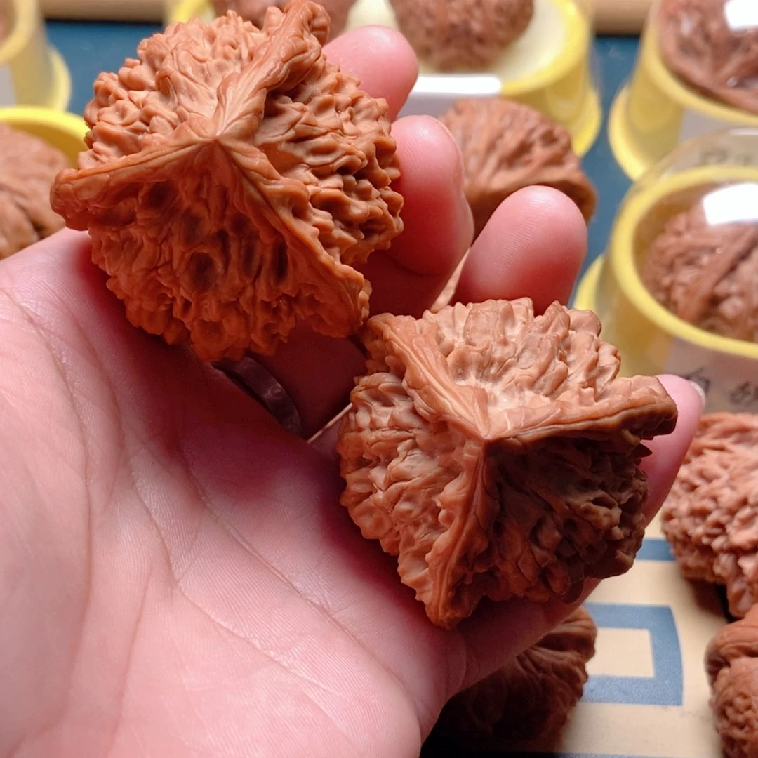 文玩核桃把件官帽奔