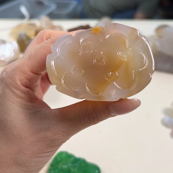 玛瑙/玉髓吊坠(不含链)未镶嵌