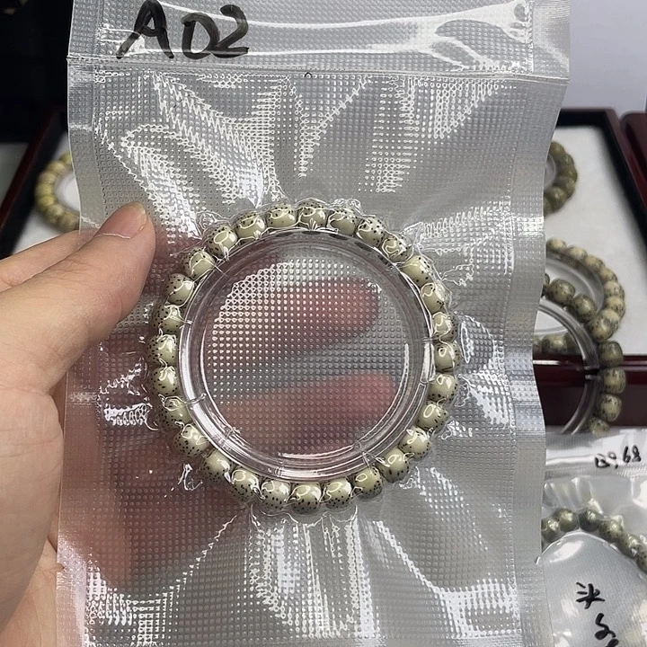 手串星月菩提冰料玉化河豚原生态单圈