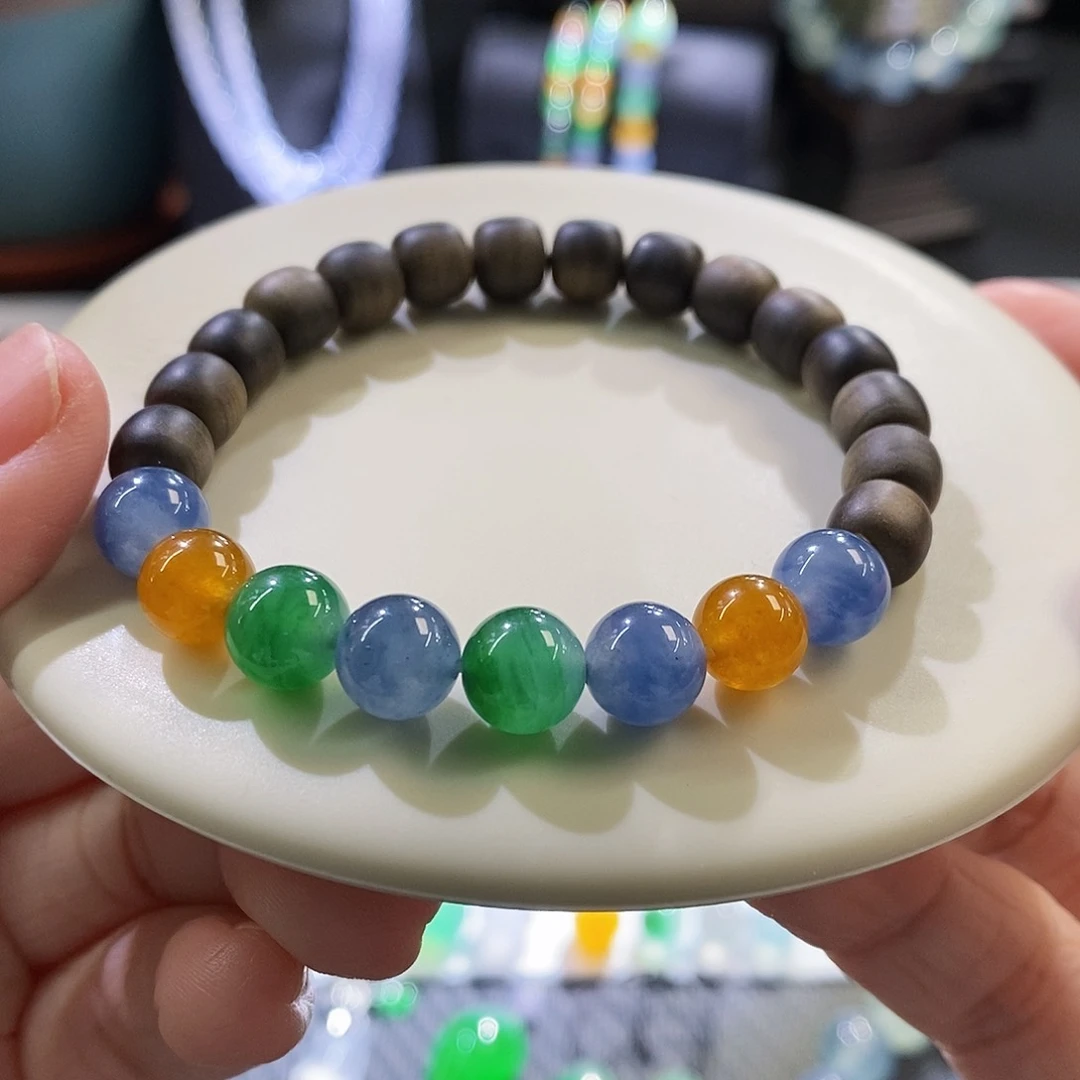 未镶嵌挂件翡翠单圈