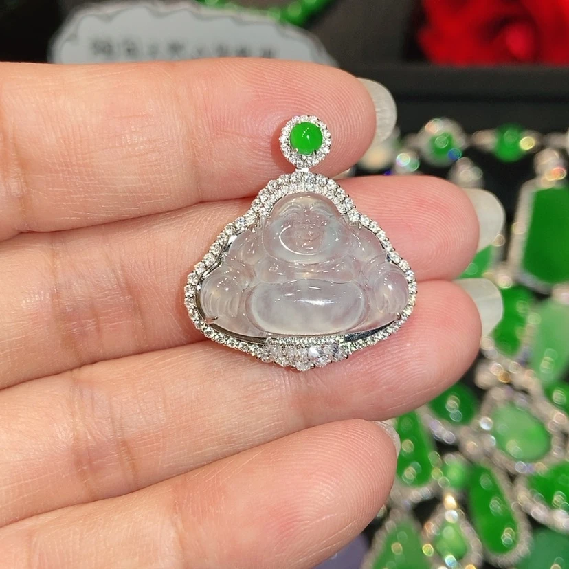 【闪购商品】颈饰未镶嵌翡翠天然翡翠