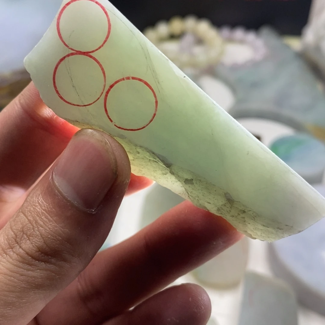 翡翠散珠天然缅甸翡翠A货15