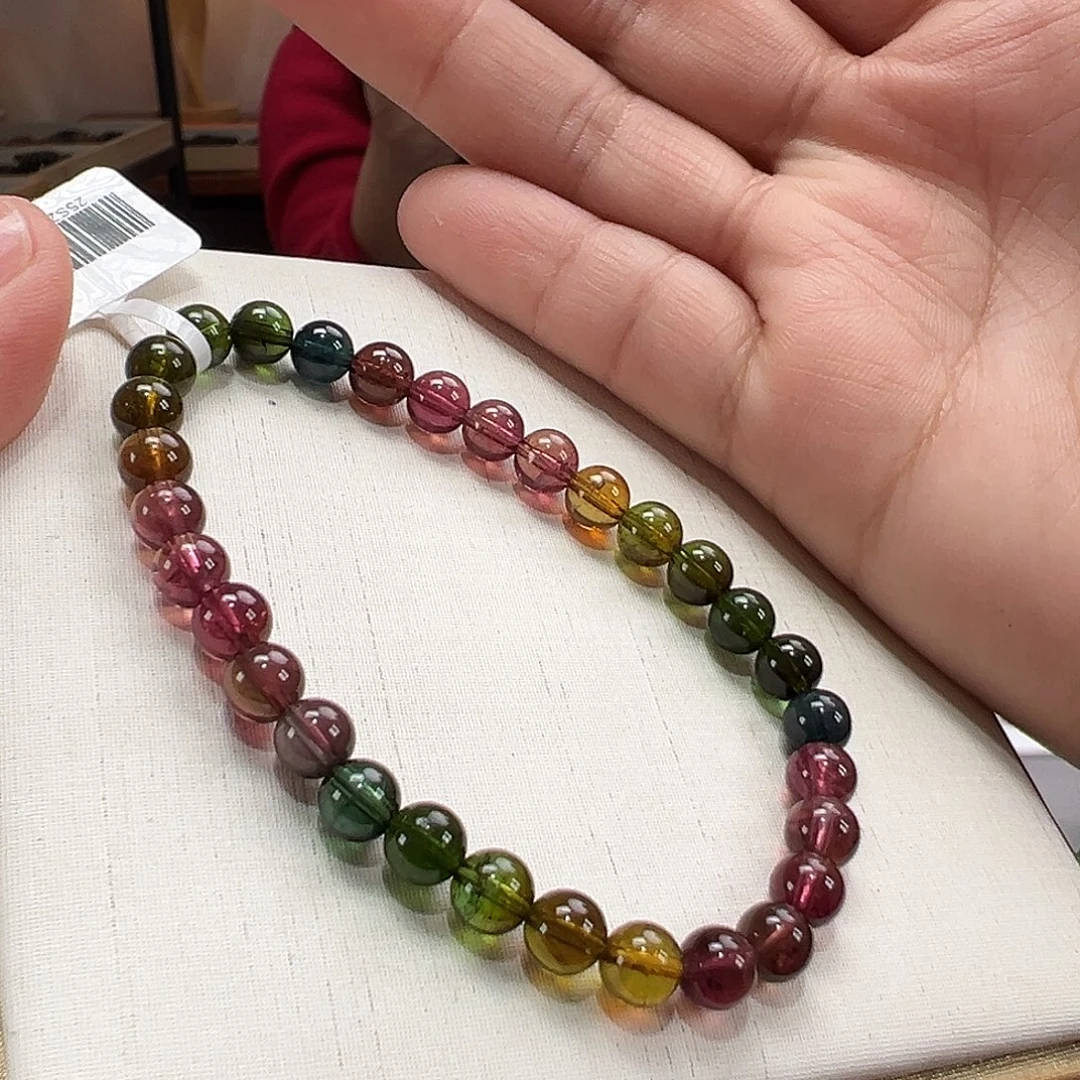 碧玺手串未镶嵌6mmmmmmm