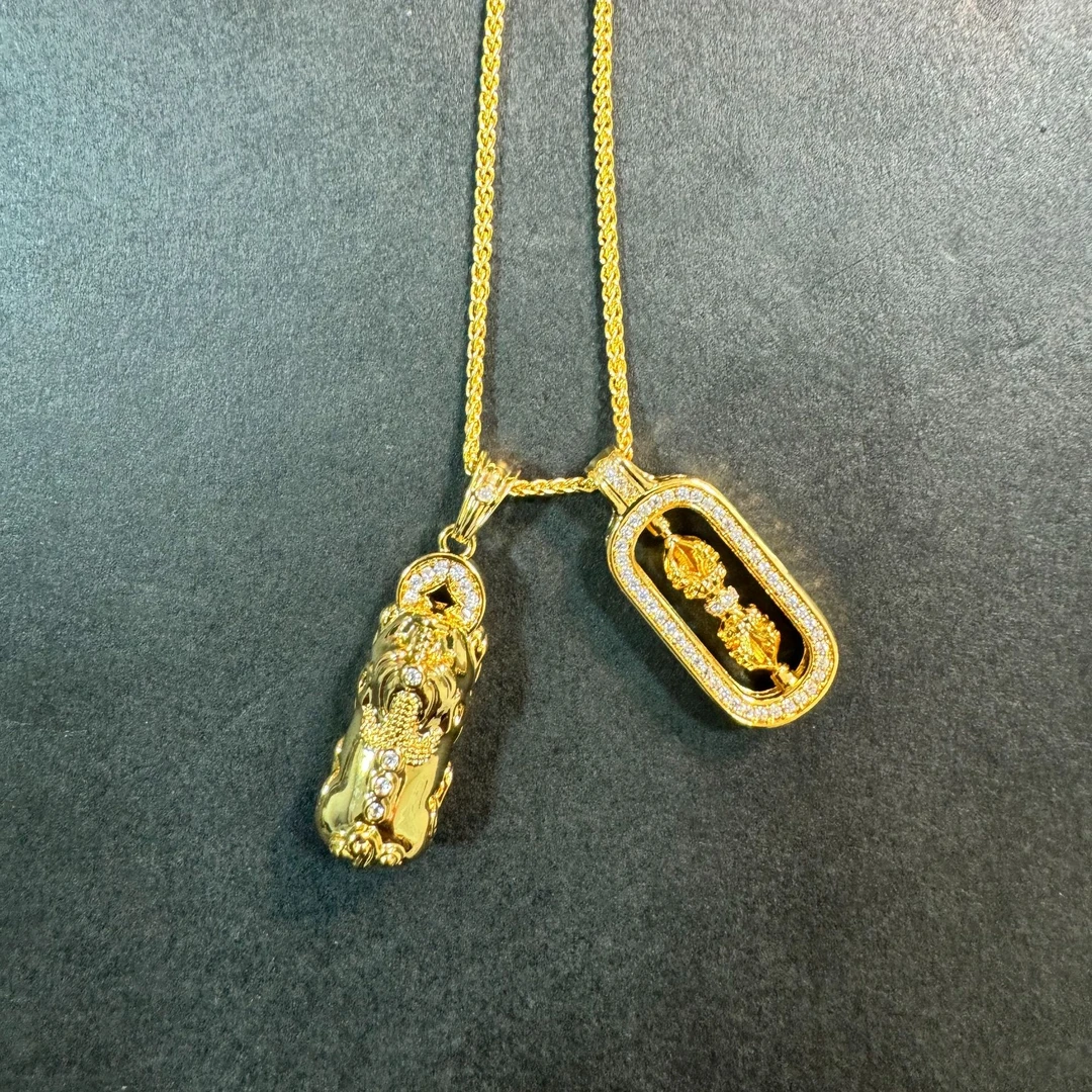 非金属珐琅项链 轻奢收藏项链34