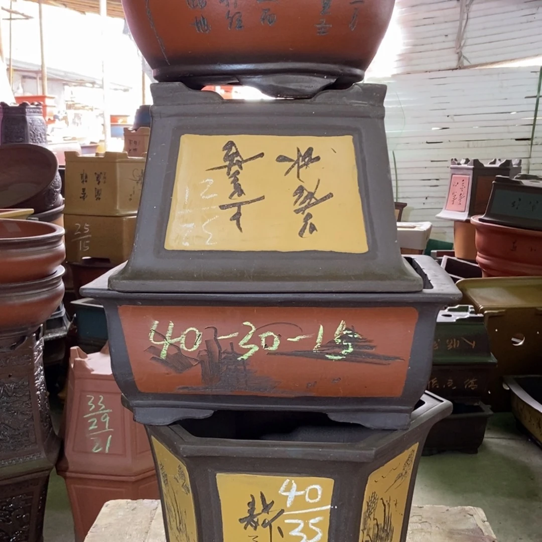 紫砂花盆紫砂紫砂
