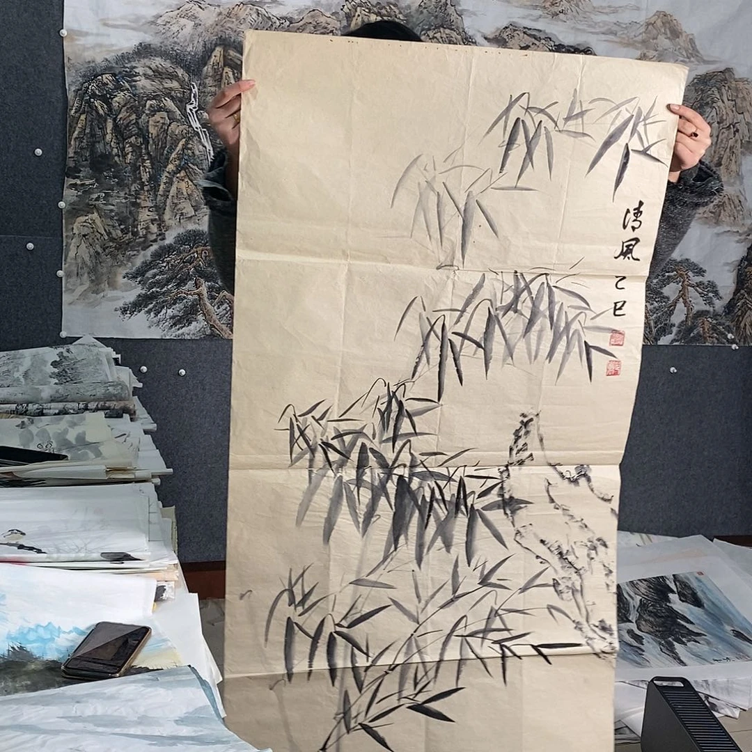 国画手写手绘国画作品77