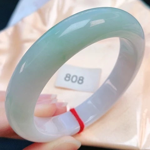 未镶嵌手镯翡翠55圈口880808