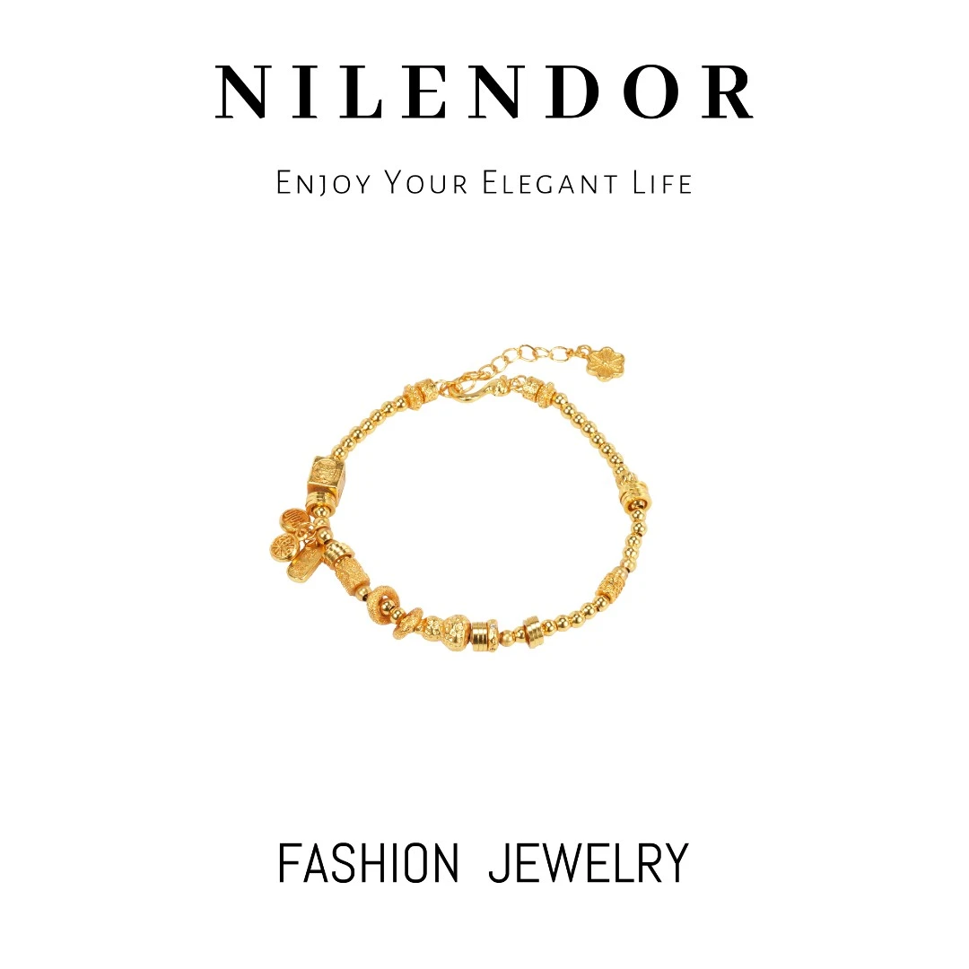 铜合金合成锆石手链 SL-51新中式轻奢小众设计感精致手链