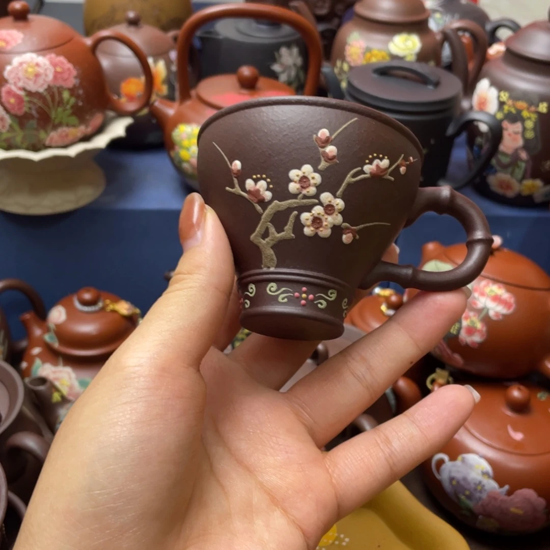 茶杯紫砂紫砂主人杯100cc