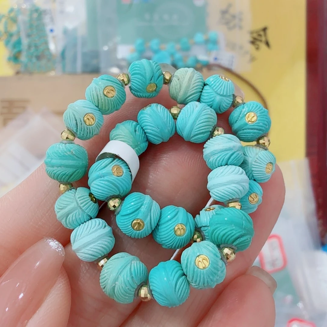 未镶嵌绿松石珠宝奇石