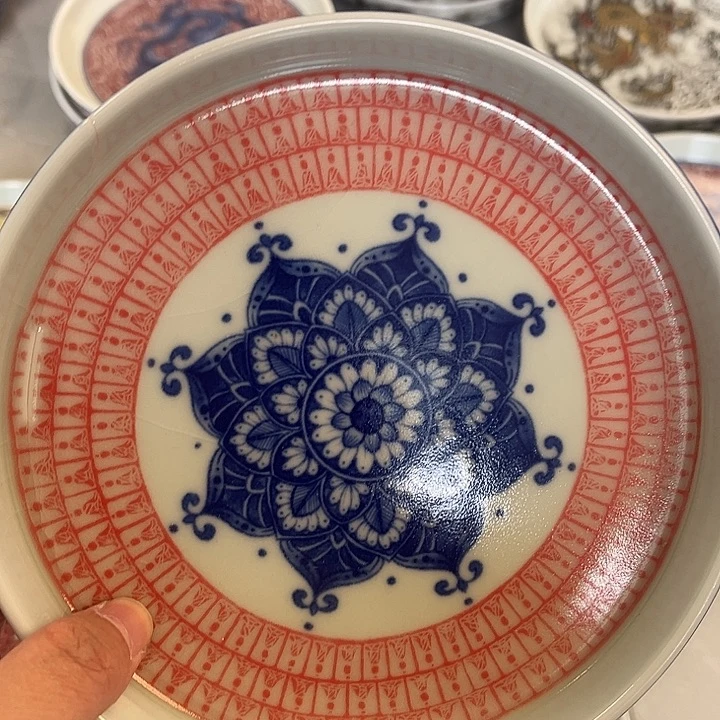 杯景德镇千佛千面大壶承微瑕