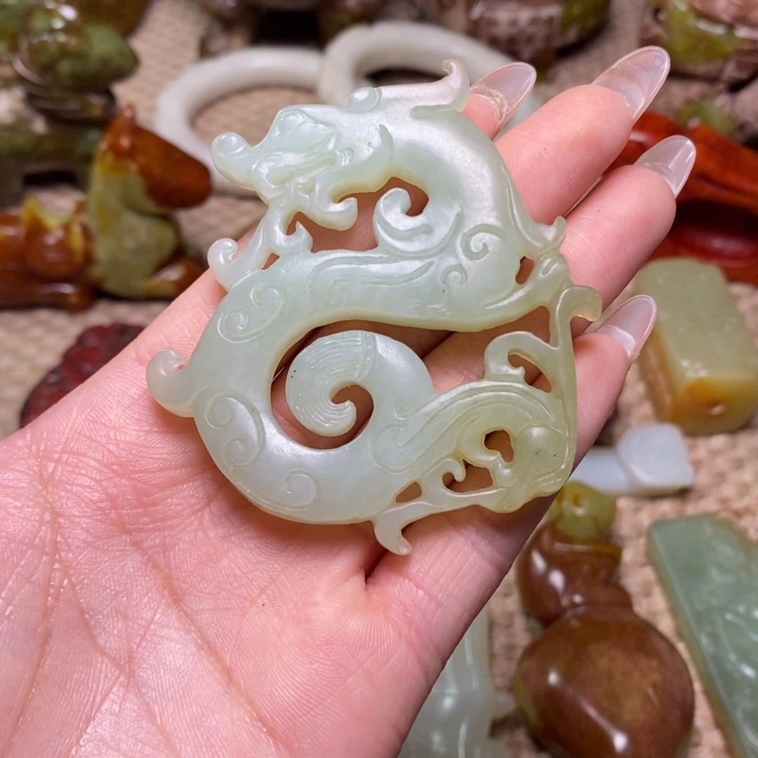 白玉菩提吊坠白玉菩提白玉菩提摆件