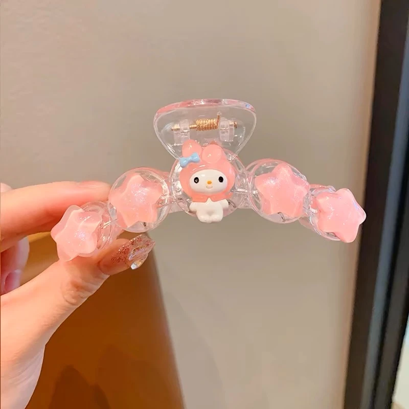 RC214 儿童皇冠丸子头抓夹女童夏季盘发神器小女孩公主头饰宝石