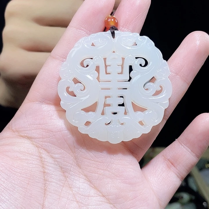 和田玉未镶嵌颈饰多样性发货发一件