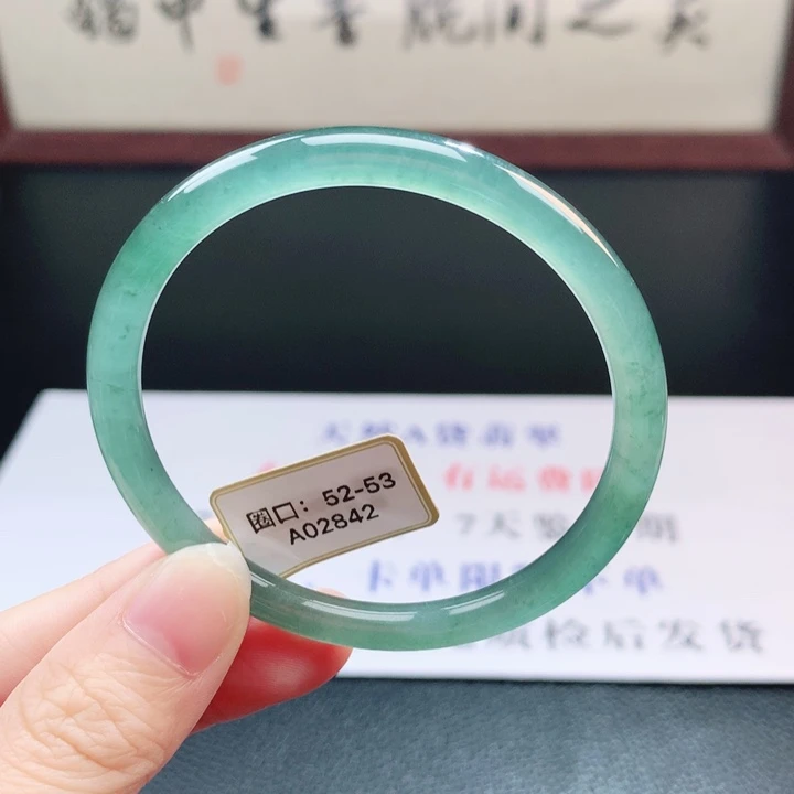 翡翠未镶嵌手镯翡翠手镯78