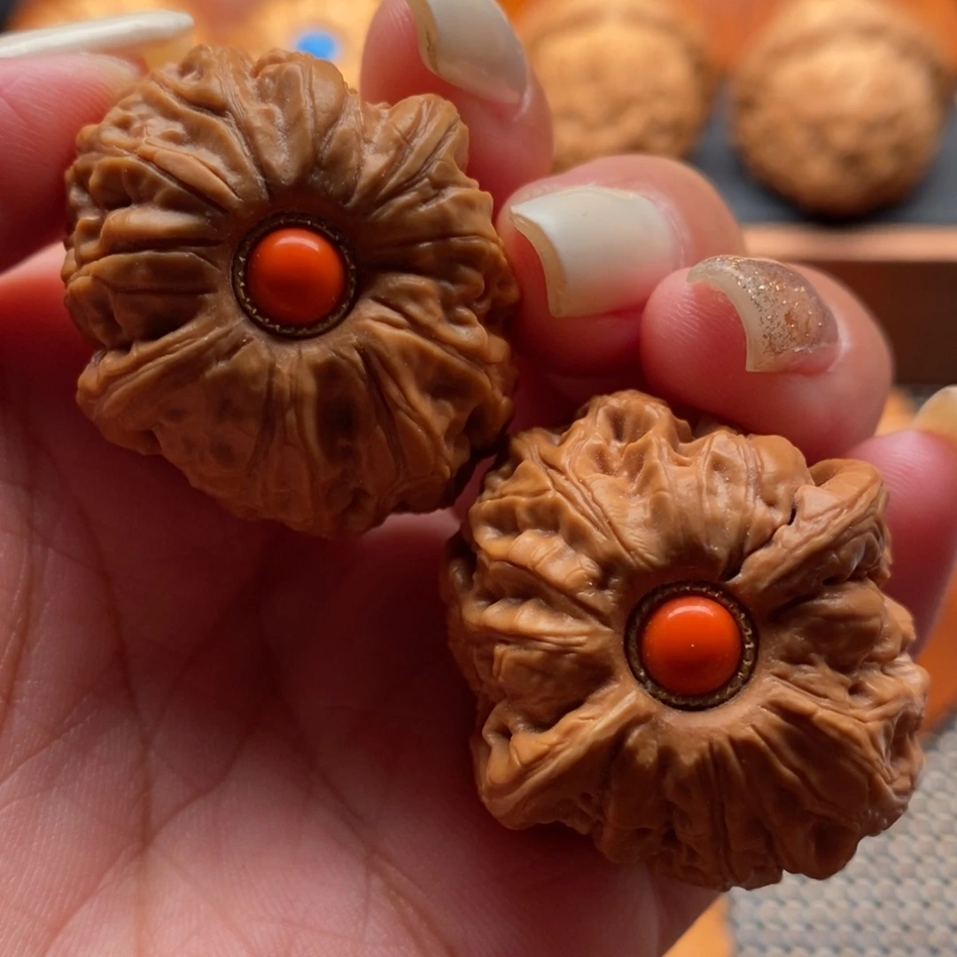 文玩核桃把件36尺寸平谷元宝