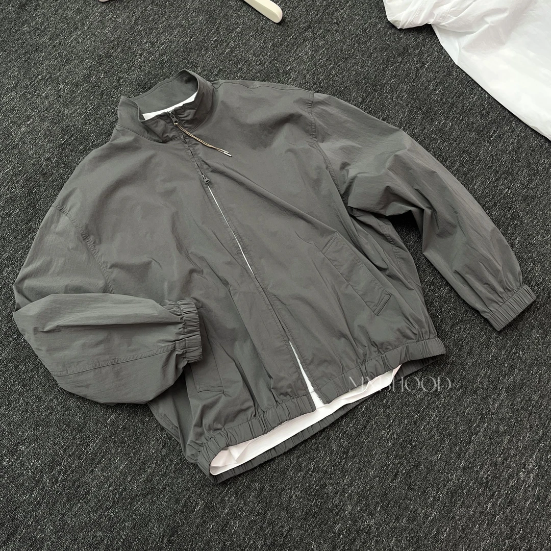 【阿信】秋季轻薄款休闲立领潮流百搭宽松时尚男士户外夹克外套