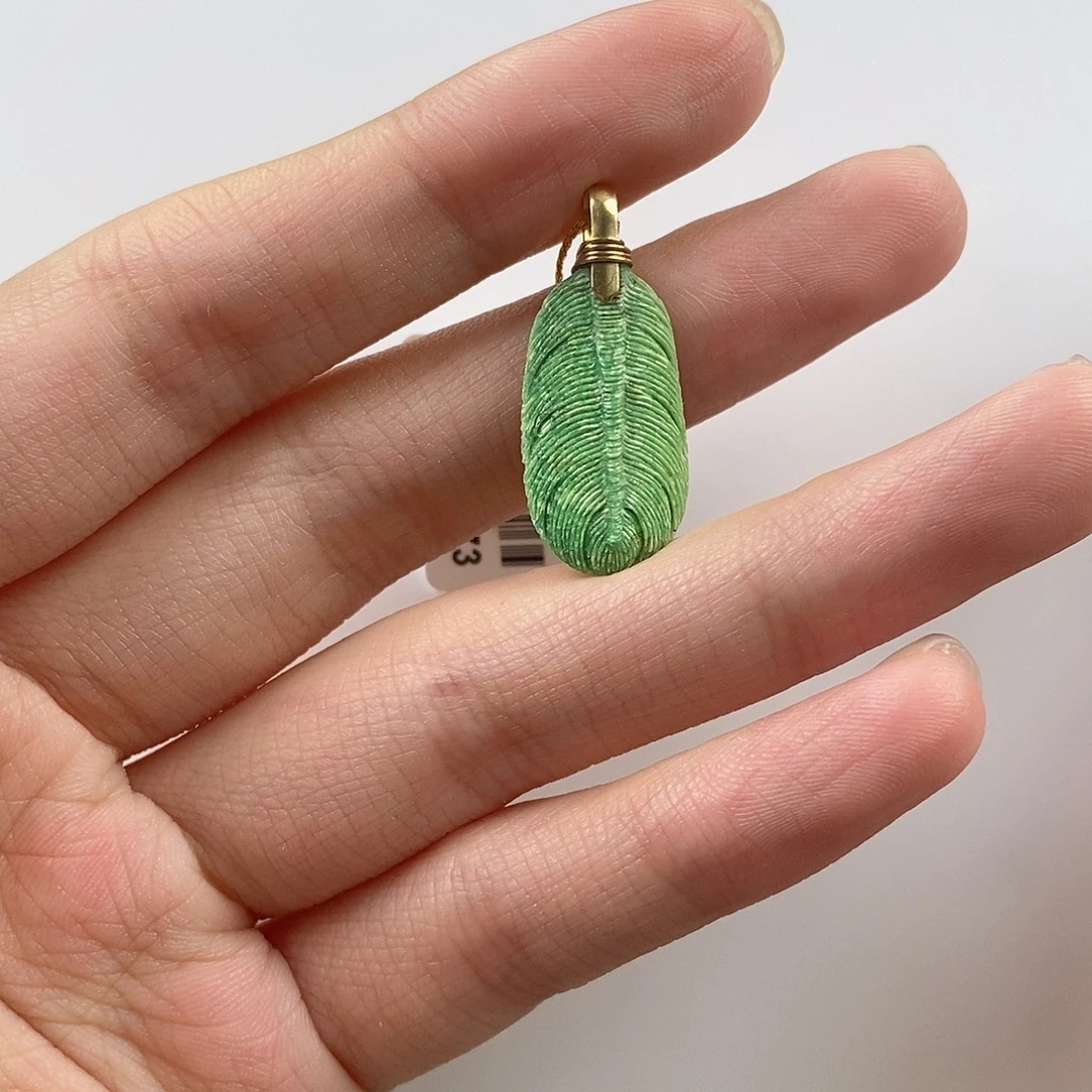 18K金镶嵌绿松石珠宝奇石