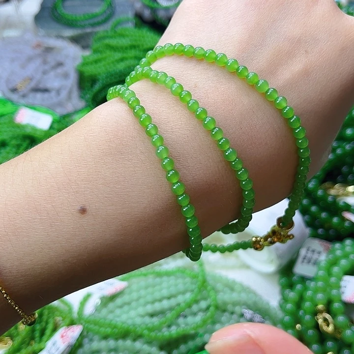 和田玉未镶嵌车挂