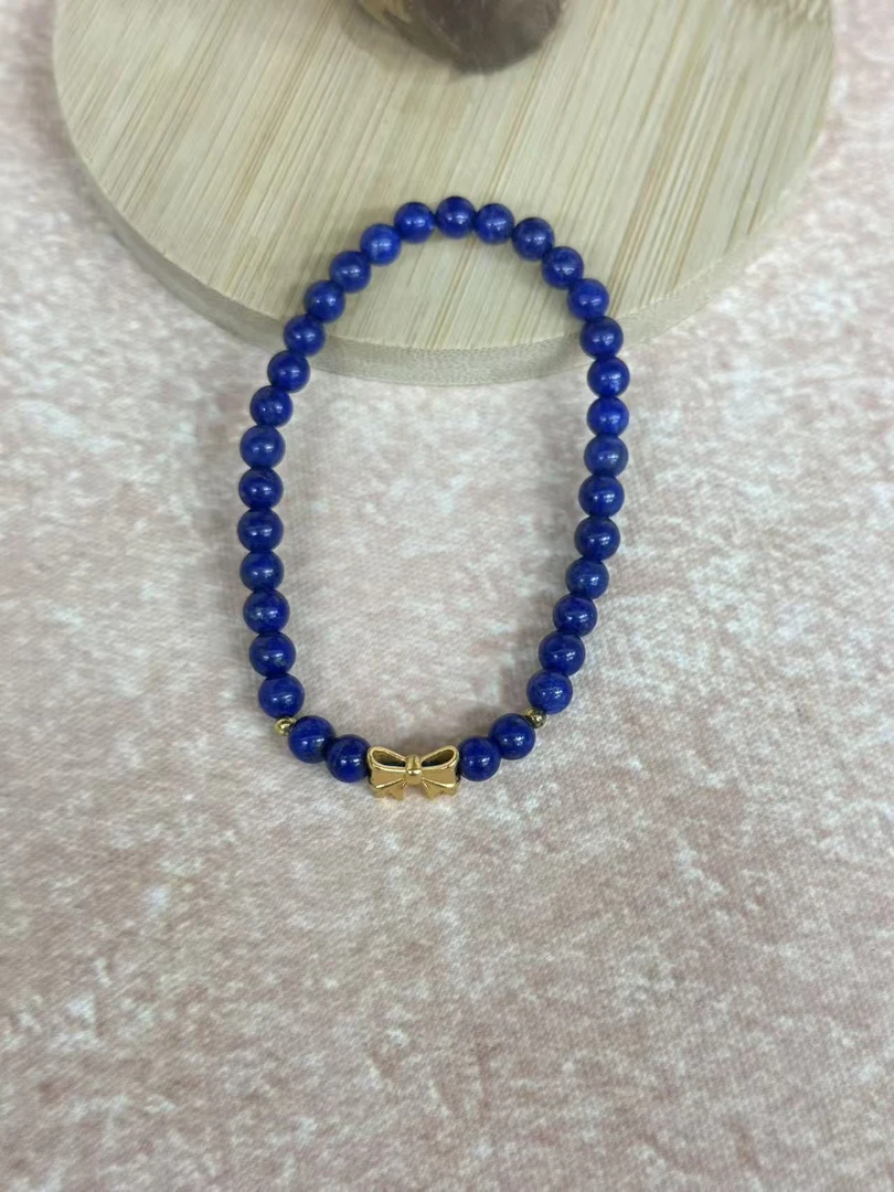 5455 蝴蝶结设计复古精美手链