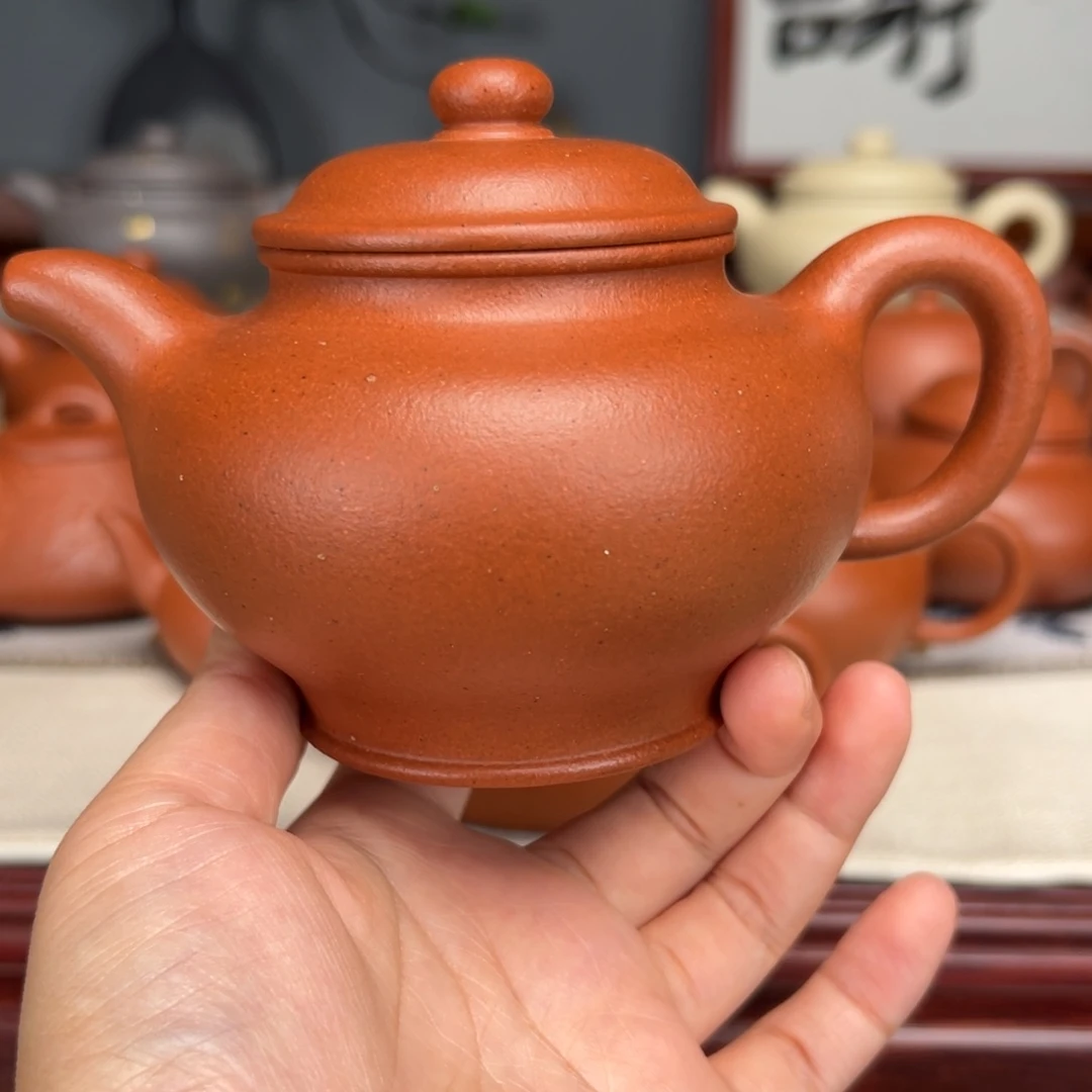 茶壶紫砂宝山红泥300