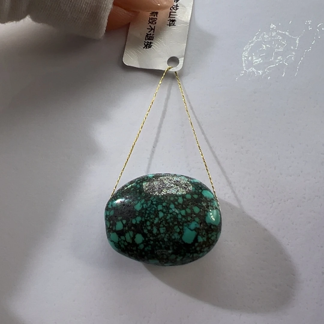 绿松石未镶嵌挂件