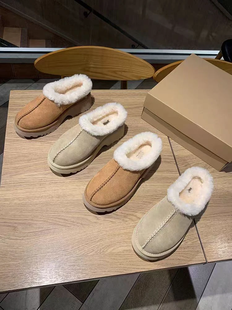 2024新款（U家5色包头拖）浅口个性风拼色少女风欧美包头拖情侣百搭