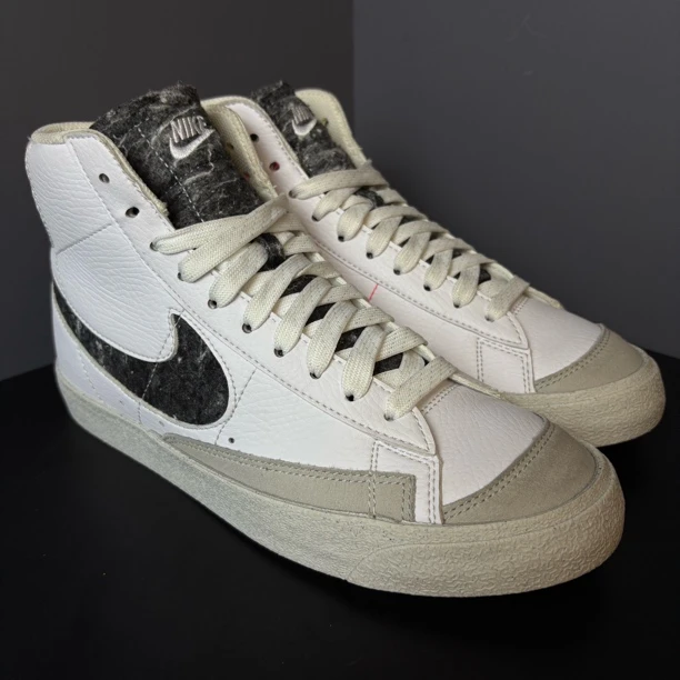 95新 maje 40.5码 Blazer 77 休闲鞋 中帮 男女同款 米白黑 无盒