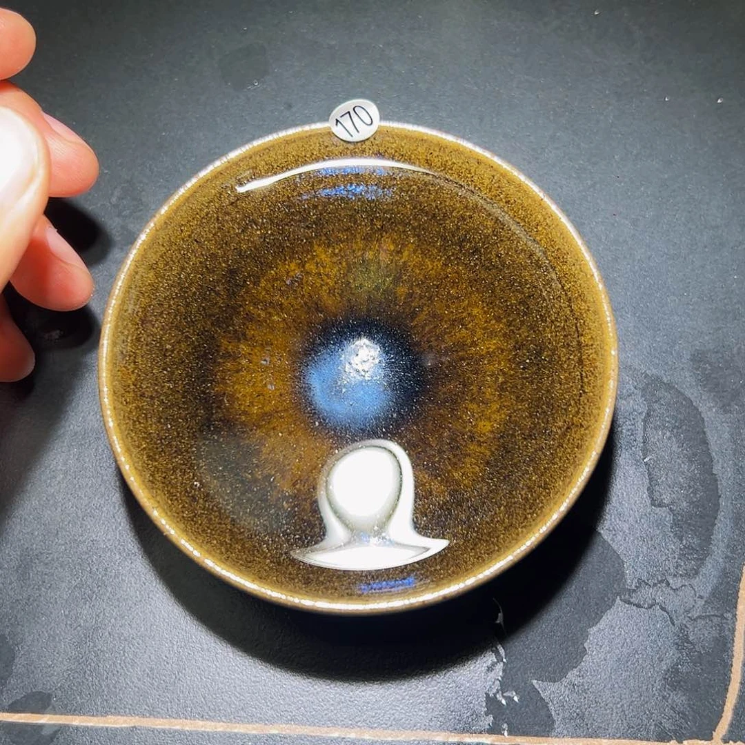 茶盏池恩比老师行知建盏茶器170