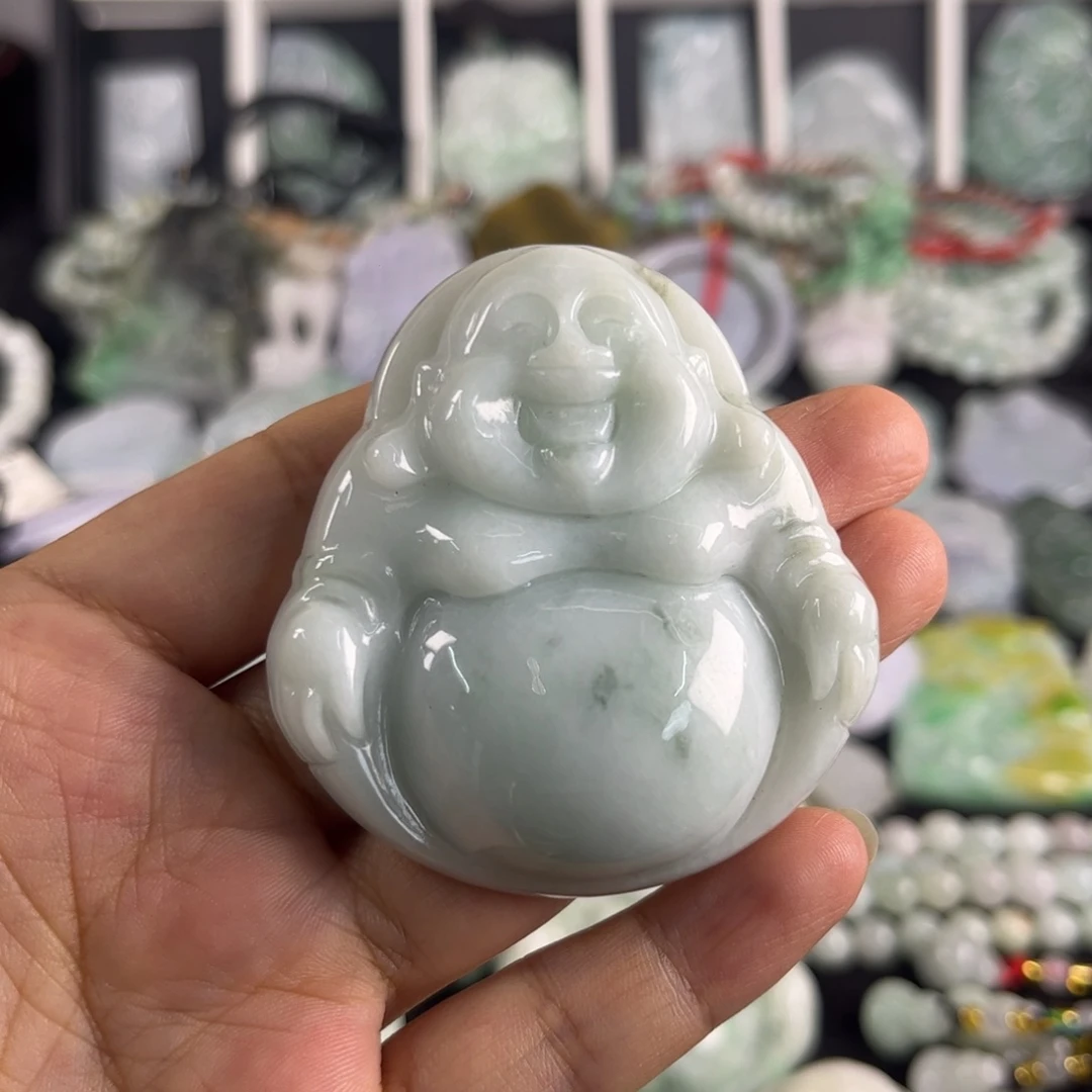 吊坠(不含链)未镶嵌翡翠微瑕疵
