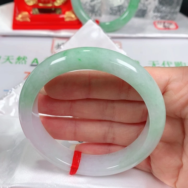 未镶嵌手镯翡翠a**   编号0276 正圈59