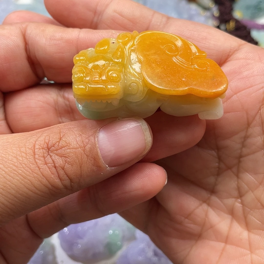 颈饰未镶嵌翡翠紫*翡玉缘翡翠