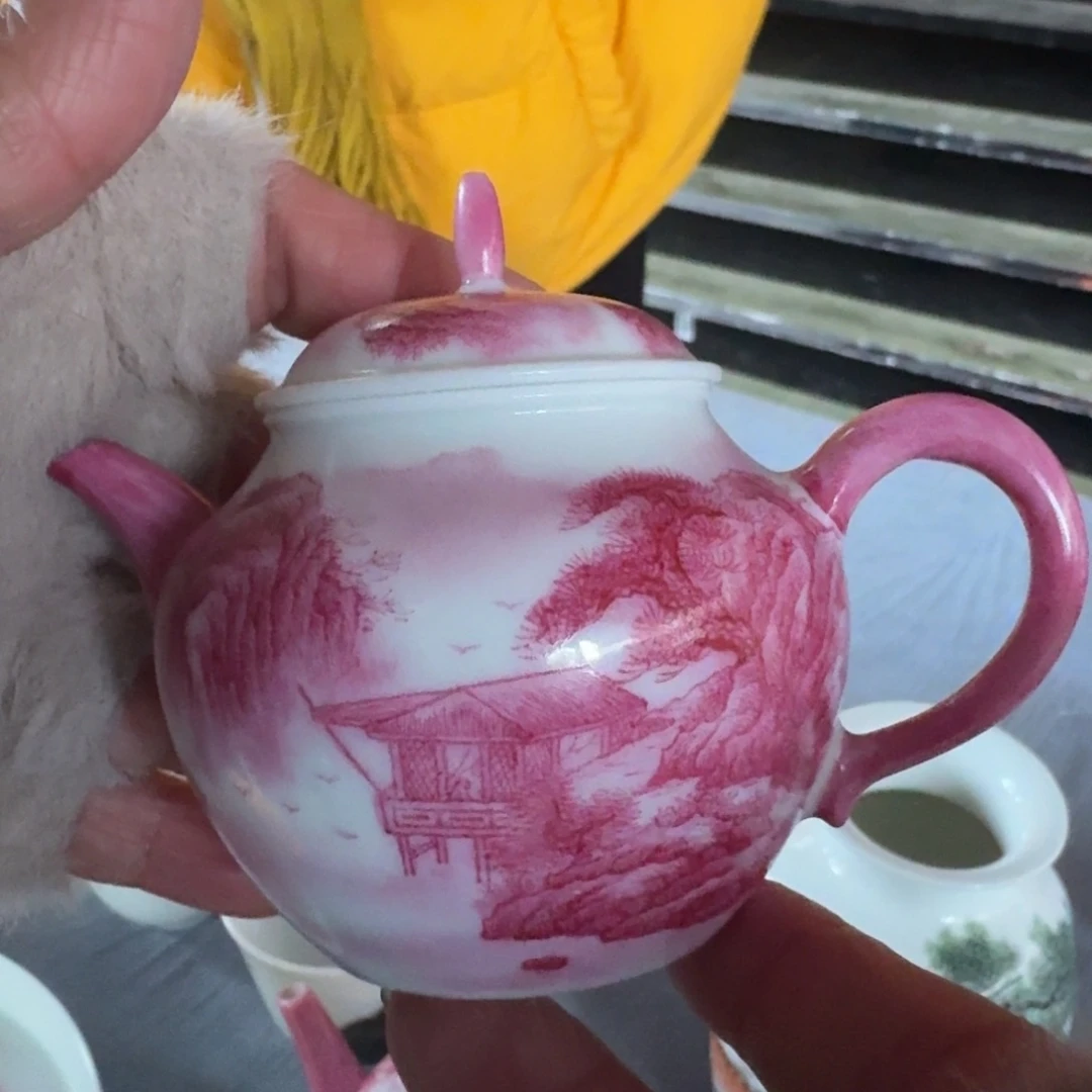 景德镇陶瓷手工小壶